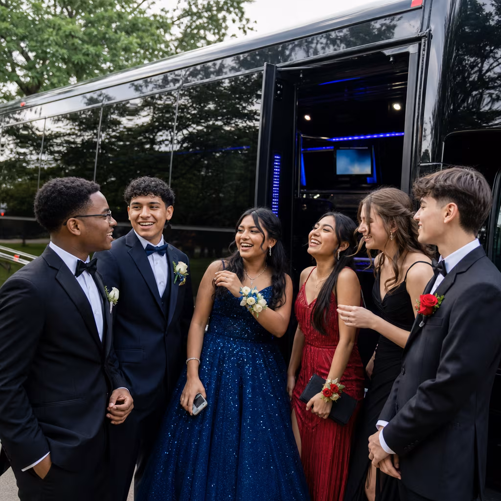 San Francisco Prom Party Bus Rental